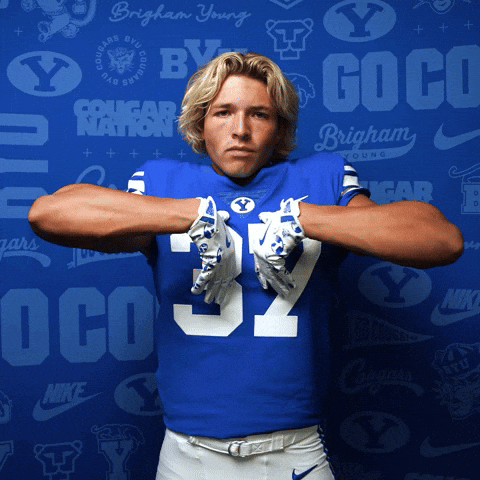 College Football Go Cougs GIF by BYU Cougars