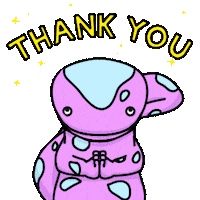 Thanks Thank You Sticker