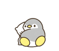 Sleep Penguin Sticker