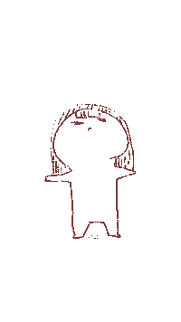 Girl Jumping Sticker