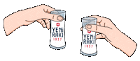 Water Zusammen Sticker by yenirakiglobal