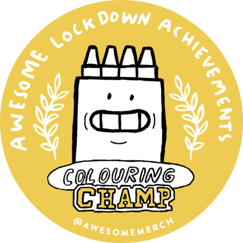 Badges Sticker by Awesome Merchandise