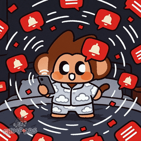 Phone Monkey GIF by Chimpers