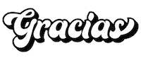 Thanks Gracias Sticker by Nueva Creative