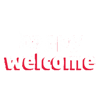 Happy Welcome Sticker by von Mende Marketing