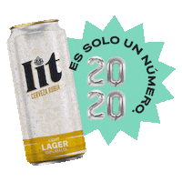 CervezaLit beer 2020 lit cerveza Sticker