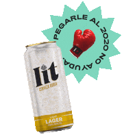 CervezaLit beer 2020 lit cerveza Sticker
