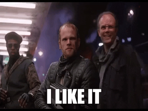 rogsat giphygifmaker like i like it robocop GIF