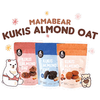 Almond Oat Sticker by MamaBear