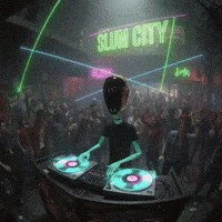 Party Dancing GIF by Lonely Aliens