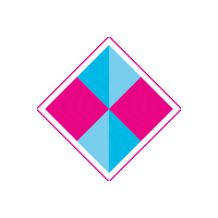 Decorate Pink And Blue Sticker by LornaWhiston