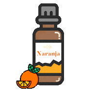 Orange Relax Sticker by Meva