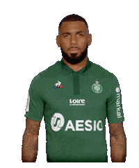 yann m'vila asse Sticker by AS Saint-Etienne