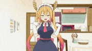 dragon maid thumbs up GIF by Funimation