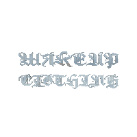 Fashion Typography Sticker