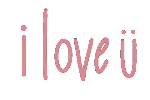 I Love You Sticker Sticker