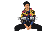 Hands On Me Text Sticker by James Hersey