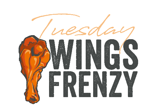 Bwr Tuesday Wings Frenzy Sticker by BUFFALO WINGS & RINGS