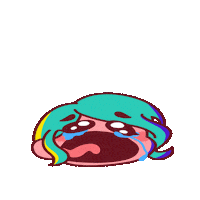 Cry Crying Sticker by AUF CCS