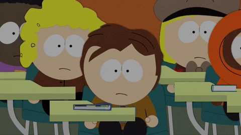 kenny mccormick school GIF by South Park 