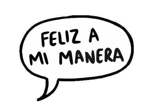 historiasenminiatura giphyupload feliz doodle frase Sticker