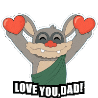 Love You Day Sticker