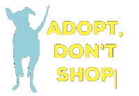 wahf dogs rescue adopt dont shop wahf Sticker