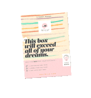 Beauty Skincare Sticker by MILU