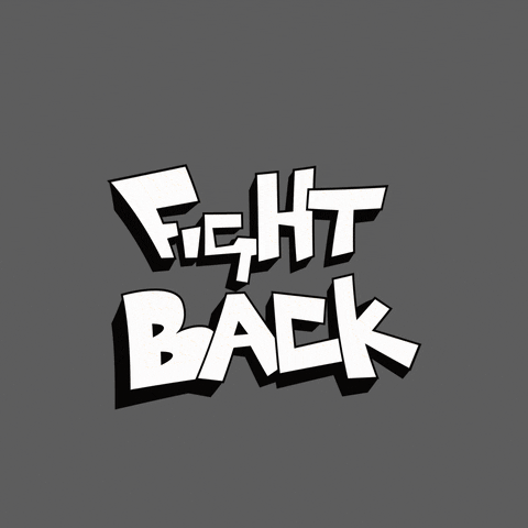 Fight Back Art GIF by Christopher Pindling