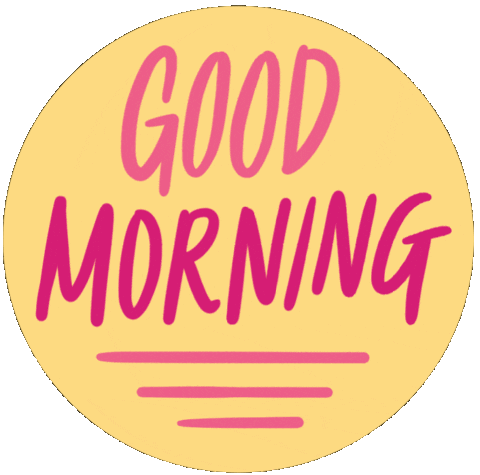 Wake Up Day Sticker
