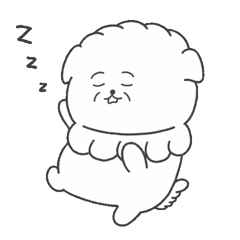 寝る Sticker by epiporo