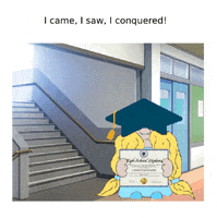 School Graduate GIF