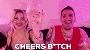 Drunk New Years Eve GIF by petey plastic