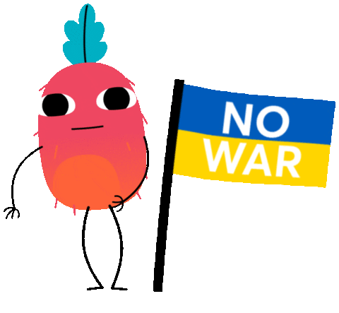 No War Peace Sticker by VEGCRAVER