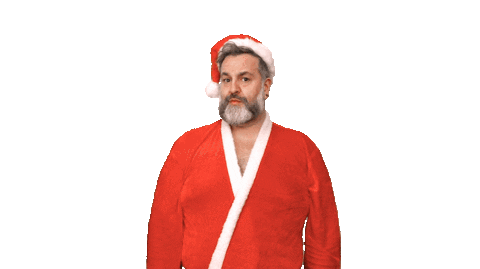 Babbo Natale Christmas Sticker by Simone Guidarelli