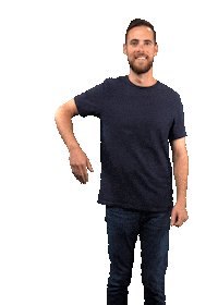 Eric Simon Sticker by The Broke Agent