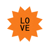 Orange Love Sticker by Zappos