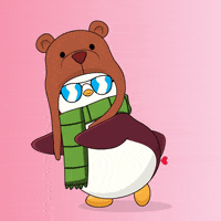 Heart Love GIF by Pudgy Penguins