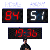 51 Away Sticker