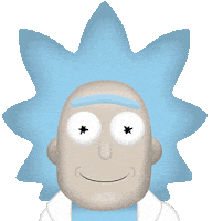 Happy Rick And Morty Sticker by Adult Swim