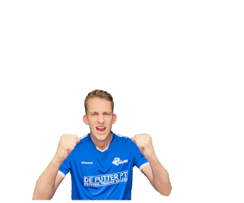 kvBlauwWit giphyupload bw kloetinge blauw wit kloetinge Sticker