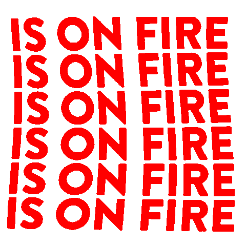 Is On Fire Sticker by Radio NRJ Finland