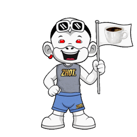 Cup Of Coffee Sticker by Zhot
