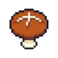 Mushroom Sticker by Rumah Indofood