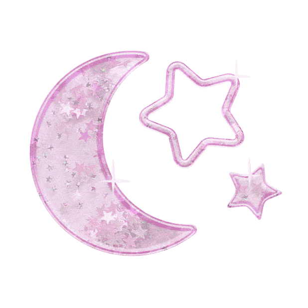 Good Night Pink Sticker by Katri Tikkanen