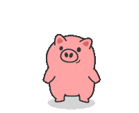 Money Pig Sticker by JKOPAY