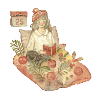 new year christmas Sticker