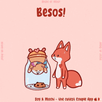 Love You Kisses GIF by SoyandMochi