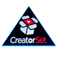 Pyramid Spinning Sticker by CreatorSet