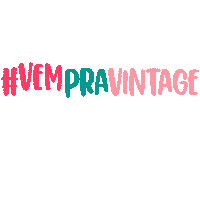 Vempravintage Sticker by Vintage Estética